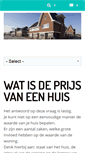 Mobile Screenshot of prijsvaneenhuis.nl
